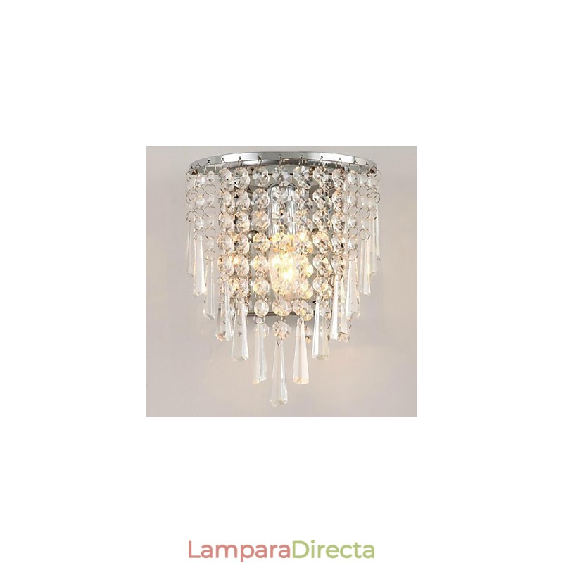 Lámparas de pared de cristal de moda modernas Lámpara de pared de cristal para iluminación de cama