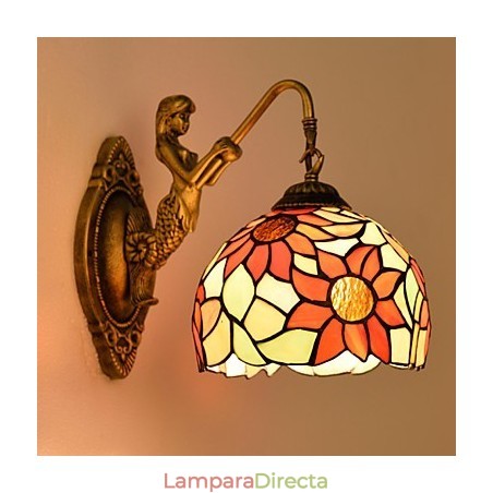 Lámpara de pared de hierro forjado creativa, estilo rural, estilo europeo, para Navidad Lámpara de pared de hierro forjado creativa, estilo rural, estilo europeo, para Navidad