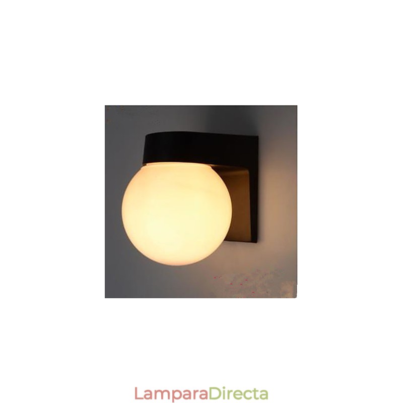 Lámpara de pared de concha acrílica