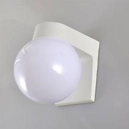 Lámpara de pared de concha acrílica