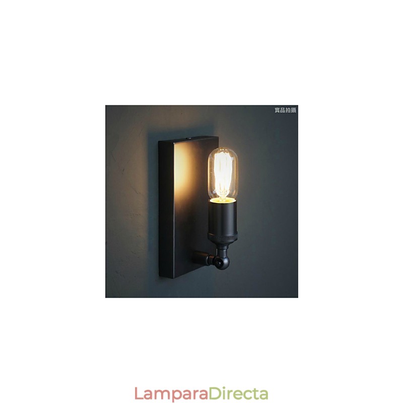 Lámpara de pared Edison de estilo industrial, creativa y con estilo rural que restaura las formas antiguas.