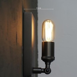 Lámpara de pared Edison de estilo industrial, creativa y con estilo rural que restaura las formas antiguas.