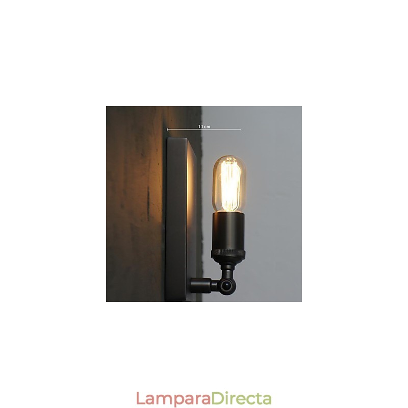 Lámpara de pared Edison de estilo industrial, creativa y con estilo rural que restaura las formas antiguas.