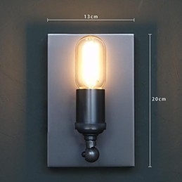 Lámpara de pared Edison de estilo industrial, creativa y con estilo rural que restaura las formas antiguas.