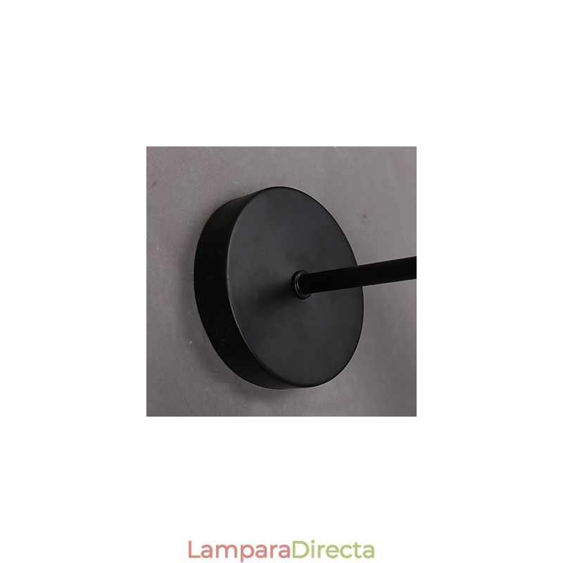 Lámpara de pared decorativa de hierro forjado con personalidad creativa y diseño retro de pomelo