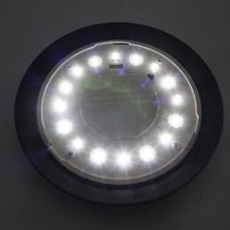 Lámpara de luz solar para exteriores, color blanco, para pared, para jardín, patio, puerta, camino