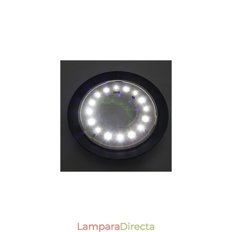 Lámpara de luz solar para exteriores, color blanco, para pared, para jardín, patio, puerta, camino