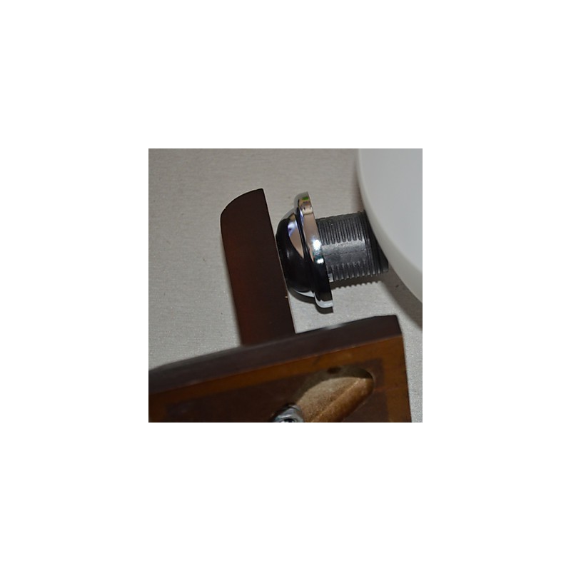 Lámpara de pared creativa de madera maciza para dormitorio, iluminación de cabecera de cama.