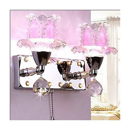 Lámparas de pared de cristal creativas, contemporáneas y contraídas. Lámparas de pared de cristal creativas, contemporáneas y contraídas.