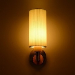 Apliques de pared modernos contemporáneos de madera y bambú