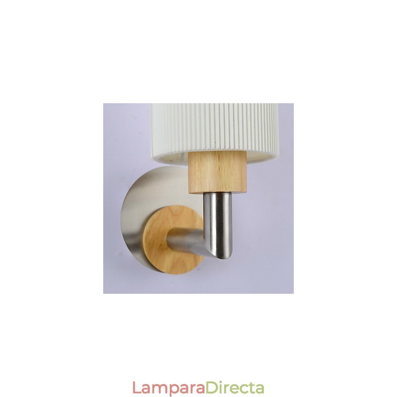Apliques de pared modernos contemporáneos de madera y bambú