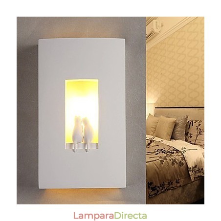 Lámpara colgante de pared de yeso con forma de gatito, moderna y cálida para habitación infantil Lámpara colgante de pared de yeso con forma de gatito, moderna y cálida para habitación infantil