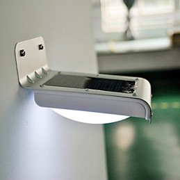 Lámpara de luz solar para exteriores con sensor de voz para valla de pared de jardín paisajístico