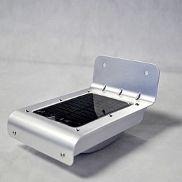Lámpara de luz solar para exteriores con sensor de voz para valla de pared de jardín paisajístico