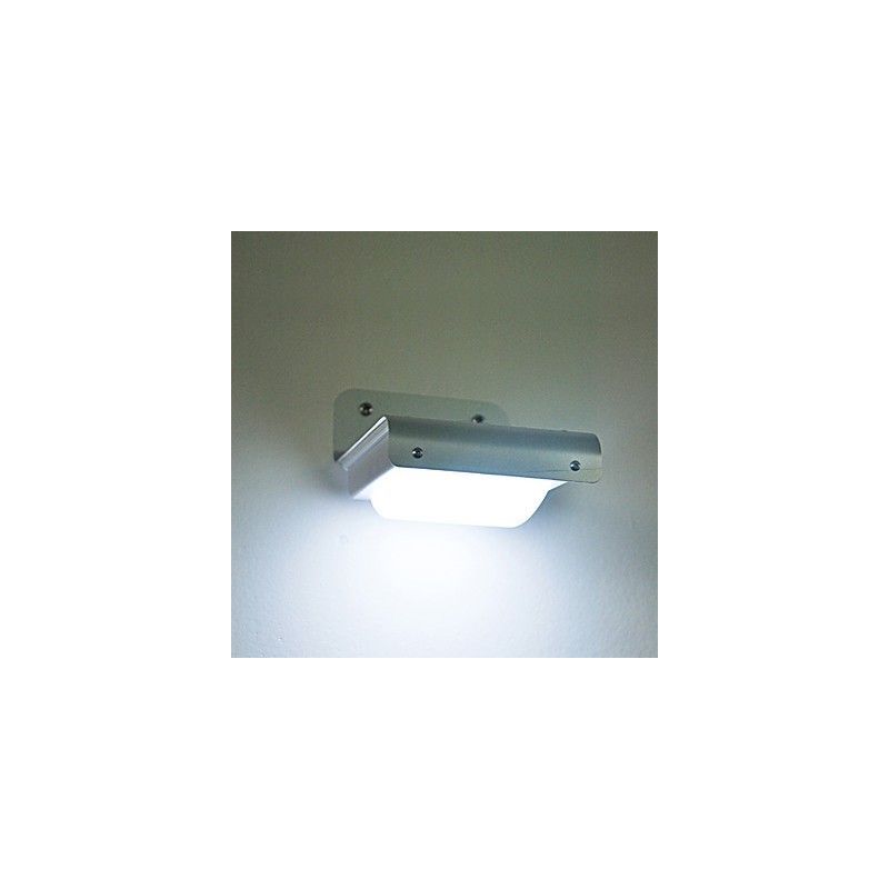 Lámpara de luz solar para exteriores con sensor de voz para valla de pared de jardín paisajístico