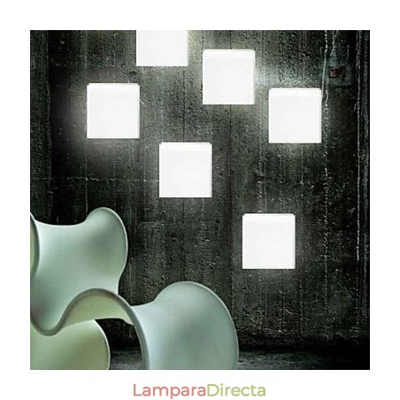 Lámpara de pared navideña con forma de cubo Inception