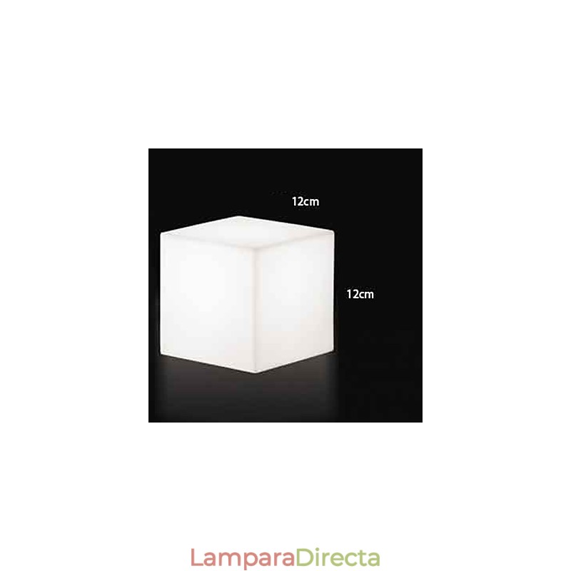 Lámpara de pared navideña con forma de cubo Inception