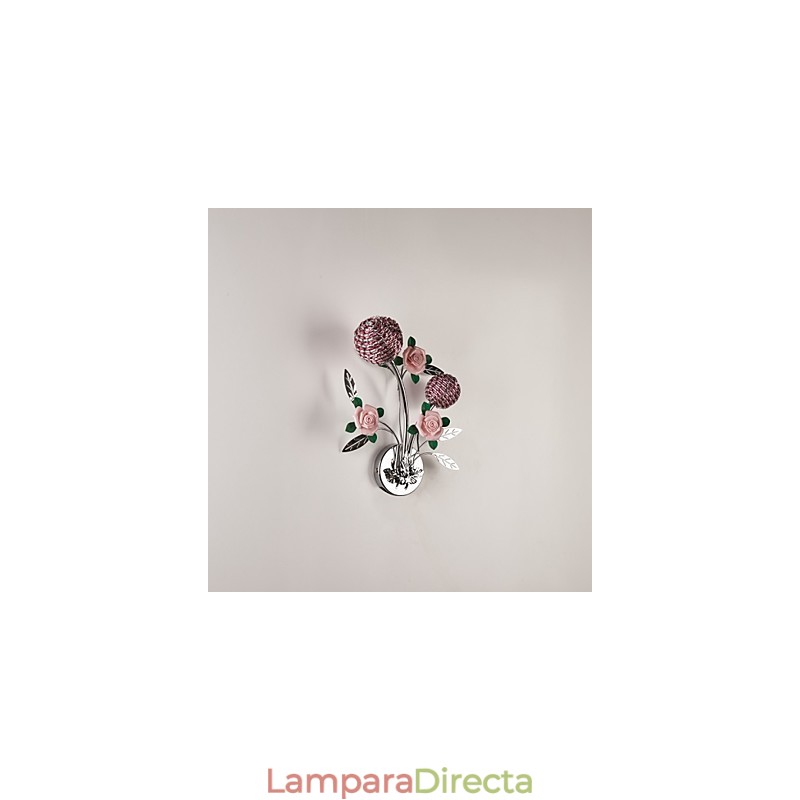Apliques de pared Cristal Moderno Contemporáneo Metal