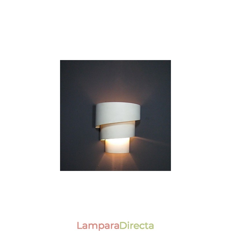 Lámpara de pared en espiral de diseño moderno y de moda de alta calidad, lámpara de pared creativa