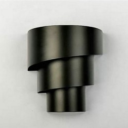 Lámpara de pared en espiral de diseño moderno y de moda de alta calidad, lámpara de pared creativa