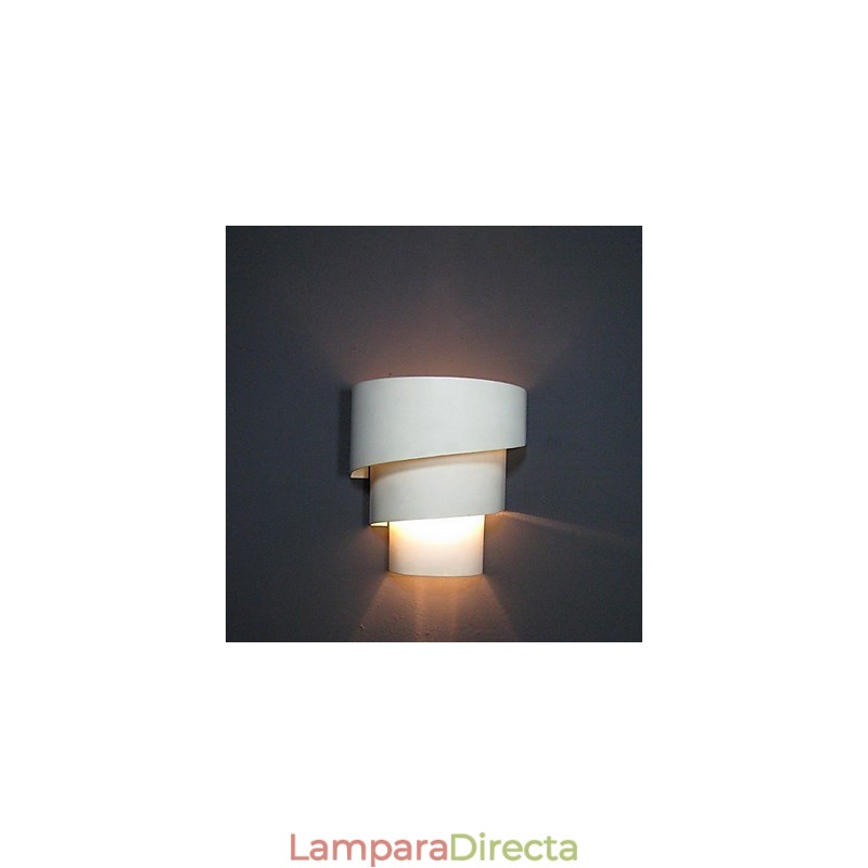 Lámpara de pared en espiral de diseño moderno y de moda de alta calidad, lámpara de pared creativa