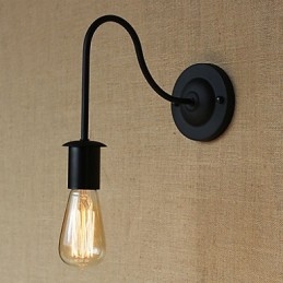 Lámpara de pared decorativa retro con personalidad creativa y simplicidad pastoral estilo americano para pasillos y escaleras.