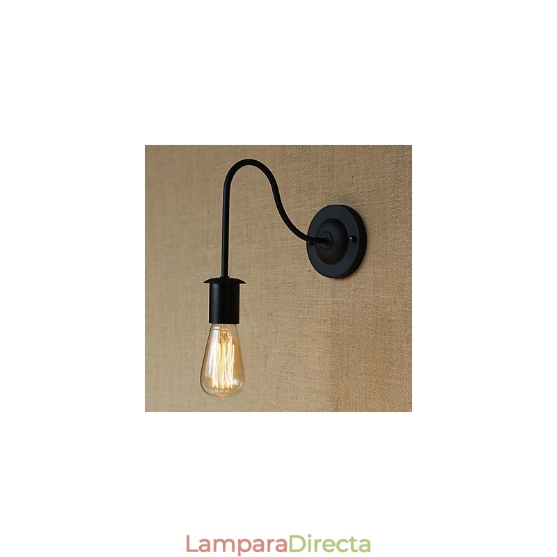 Lámpara de pared decorativa retro con personalidad creativa y simplicidad pastoral estilo americano para pasillos y escaleras.