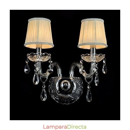Apliques de pared estilo mini cristal, luces de pared con forma de vela, vidrio moderno y contemporáneo Apliques de pared estilo mini cristal, luces de pared con forma de vela, vidrio moderno y contemporáneo