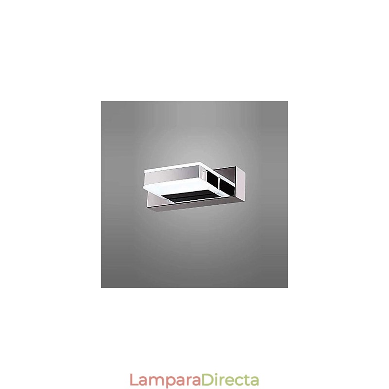 Iluminación de baño moderna contemporánea de metal