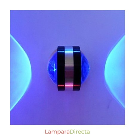 Apliques de pared modernos y contemporáneos de metal