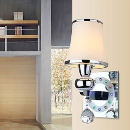 Lámparas de pared de cristal creativas, contemporáneas y contraídas.