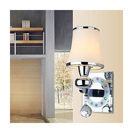 Lámparas de pared de cristal creativas, contemporáneas y contraídas. Lámparas de pared de cristal creativas, contemporáneas y contraídas.