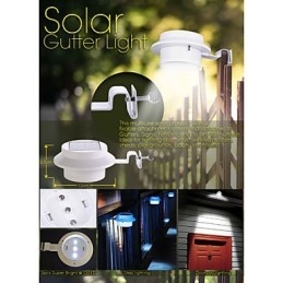 Lámpara solar para techo, valla, lámpara de valla, luces, luces de pasillo, lámpara de pared, lavabo