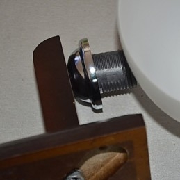 Lámpara de pared de cristal cálida y moderna para la cabecera de la cama.