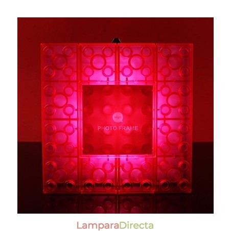 Marco de bloques creativos, luz de colores, lindos pequeños regalos, lámpara de pared, luces con gancho para cinturón Marco de bloques creativos, luz de colores, lindos pequeños regalos, lámpara de pared, luces con gancho para cinturón