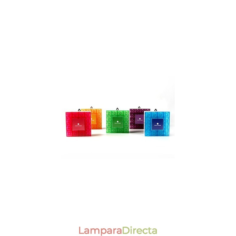 Marco de bloques creativos, luz de colores, lindos pequeños regalos, lámpara de pared, luces con gancho para cinturón
