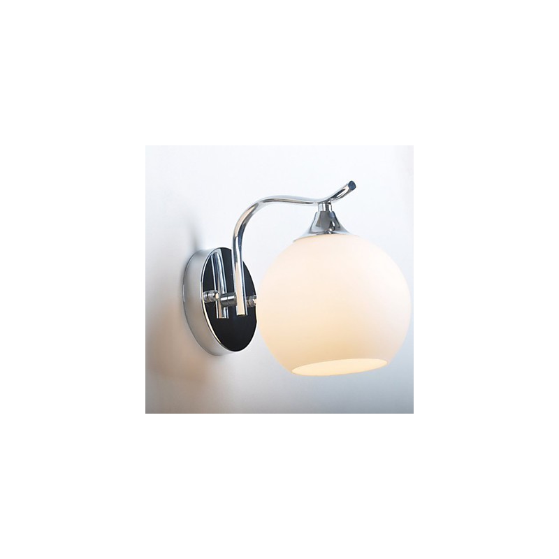 Lámparas de pared de cristal creativas, contemporáneas y contraídas.