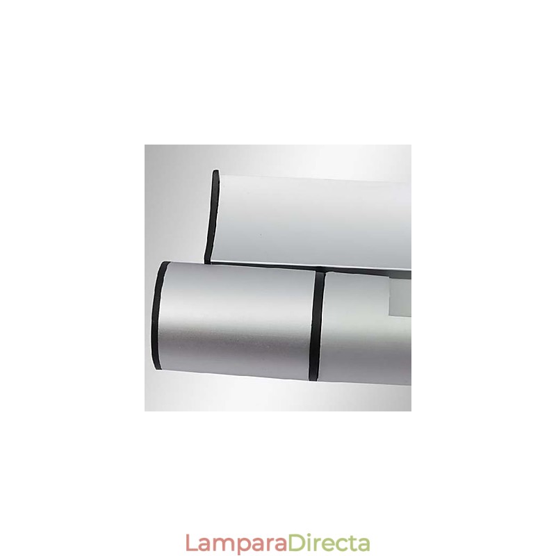 Iluminación de baño moderna contemporánea T5 de metal