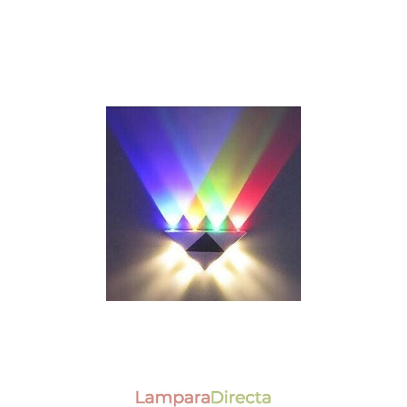 Lámpara de temperatura de color Multi T, modelo de barra creativa, apliques de pared de metal