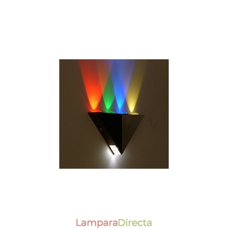 Lámpara de temperatura de color Multi T, modelo de barra creativa, apliques de pared de metal