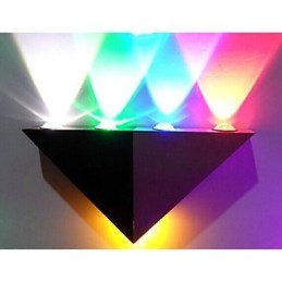 Lámpara de temperatura de color Multi T, modelo de barra creativa, apliques de pared de metal
