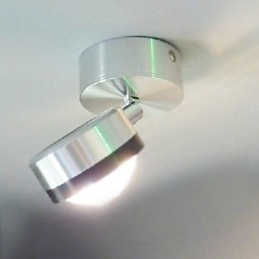 Lámpara de pared moderna con luz dispersa, diseño de ciencia ficción