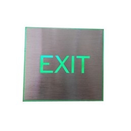 Lámpara de pared creativa EXIT del mercado del hotel, modelo Bar, apliques de pared de metal.