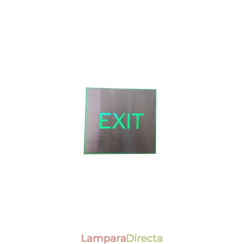 Lámpara de pared creativa EXIT del mercado del hotel, modelo Bar, apliques de pared de metal.