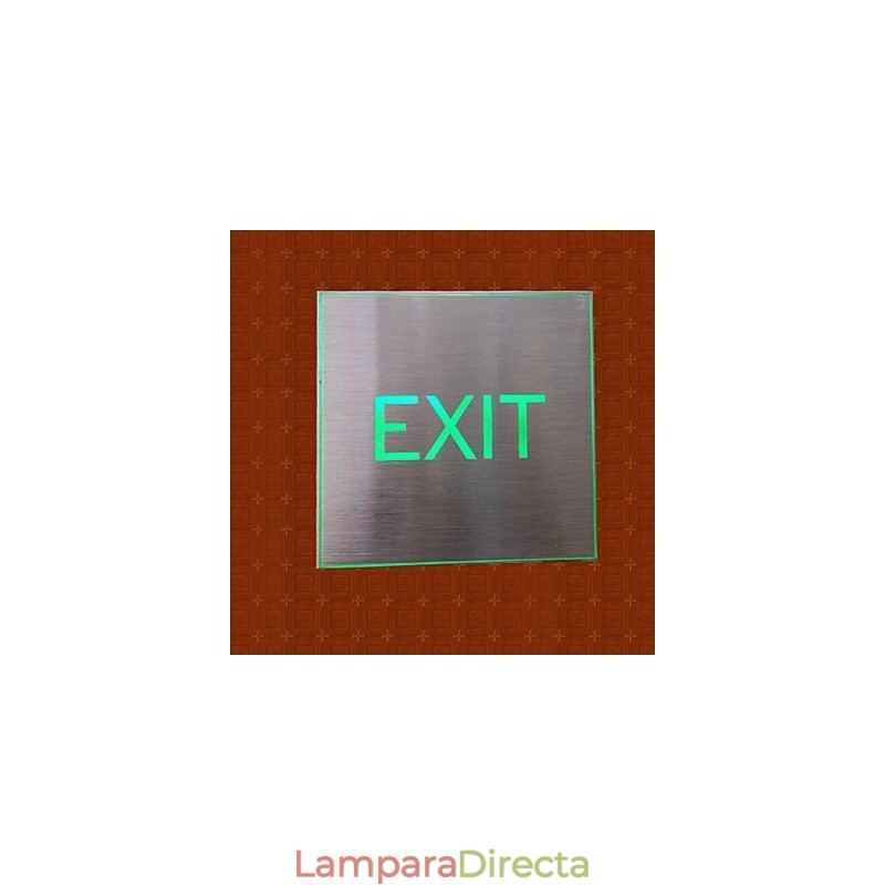 Lámpara de pared creativa EXIT del mercado del hotel, modelo Bar, apliques de pared de metal.