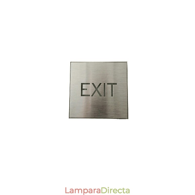 Lámpara de pared creativa EXIT del mercado del hotel, modelo Bar, apliques de pared de metal.