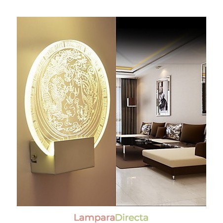 Apliques de pared Lámpara de PVC Luz Moderna Contemporánea Metal Apliques de pared Lámpara de PVC Luz Moderna Contemporánea Metal