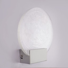 Apliques de pared Lámpara de PVC Luz Moderna Contemporánea Metal