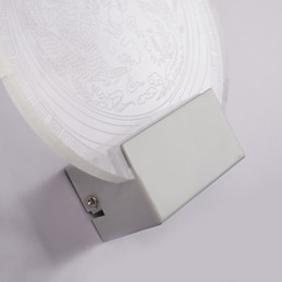 Apliques de pared Lámpara de PVC Luz Moderna Contemporánea Metal