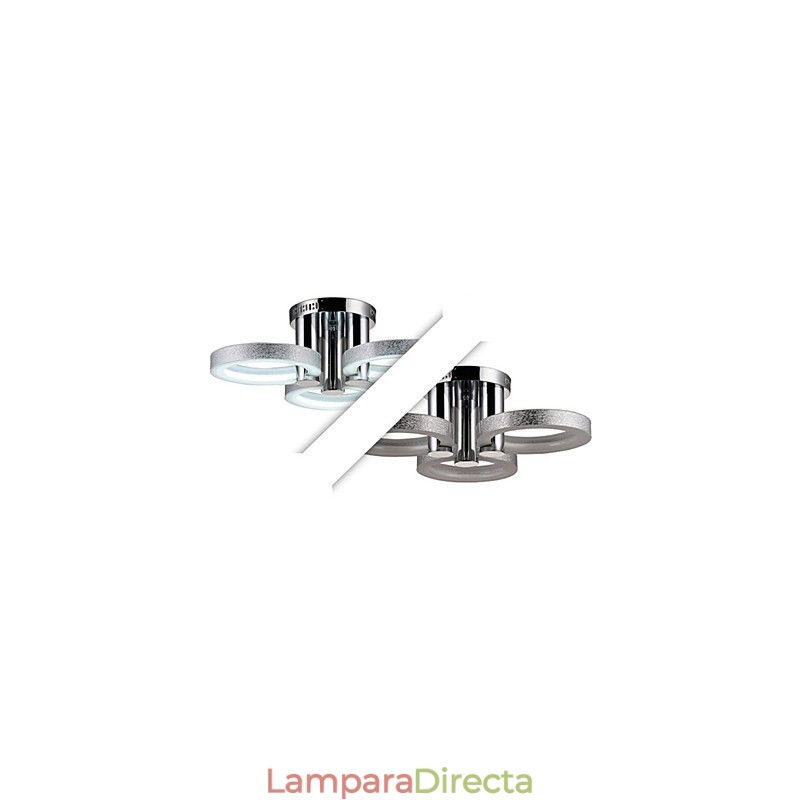 Lámpara de techo redonda de acrílico SMD